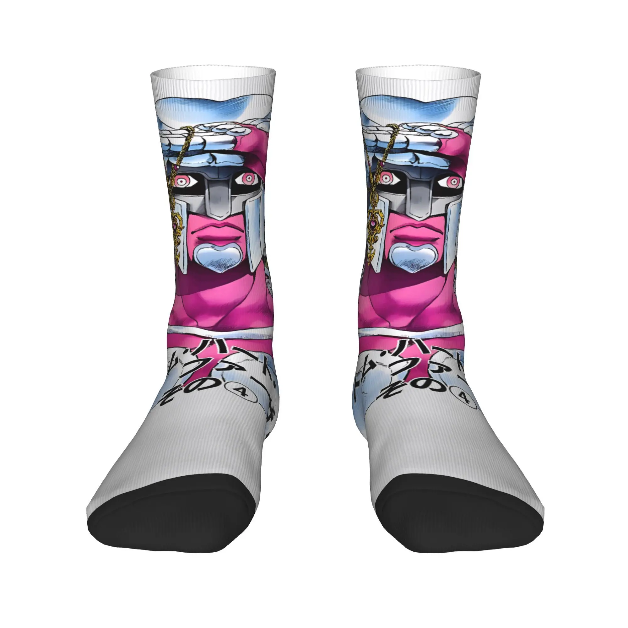 أنيمي جوجوس مغامرة غريبة جوارب الرجال الجوارب المتوسطة لينة الترفيه الجوارب الشتاء تسلق المضادة للانزلاق نمط الجوارب