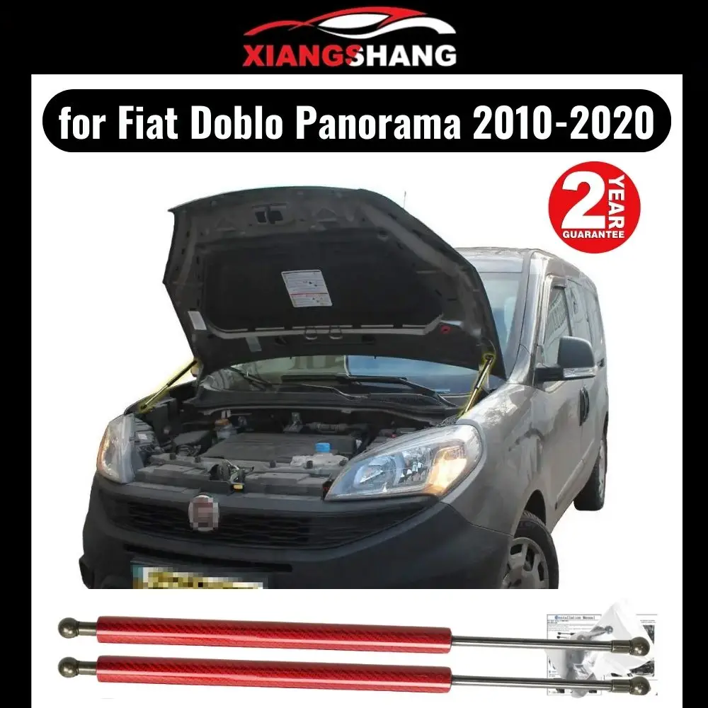 Hood Damper For Fiat Doblo II FL 2015-2022 Gas Strut Lift Support Front Bonnet Modify Gas Springs Shock Absorber