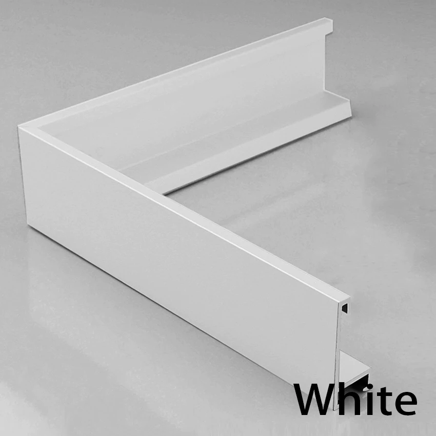 DIY Aluminum Metal Frame Picture Modern Painting Frame For Oil Paintings Frame And Wooden Diy Framed 2PCS