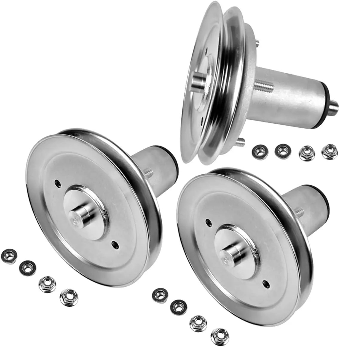 3 عبوات من مغزل سطح السفينة 51528000 51537200 بديل لـ Ariens Ikon-X 52 Edge 52 Gravely ZTX 52 مع أسطح جزازة مقاس 52 بوصة