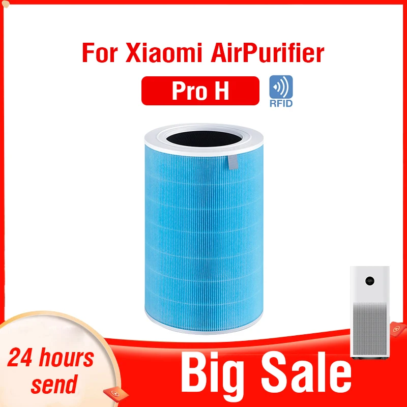 PM2.5 Xiaomi Hepa Filter Pro H Xiaomi Activated Carbon Filter Pro H for Xiaomi Air Purifier Pro H Xiaomi H13 Pro H Filter