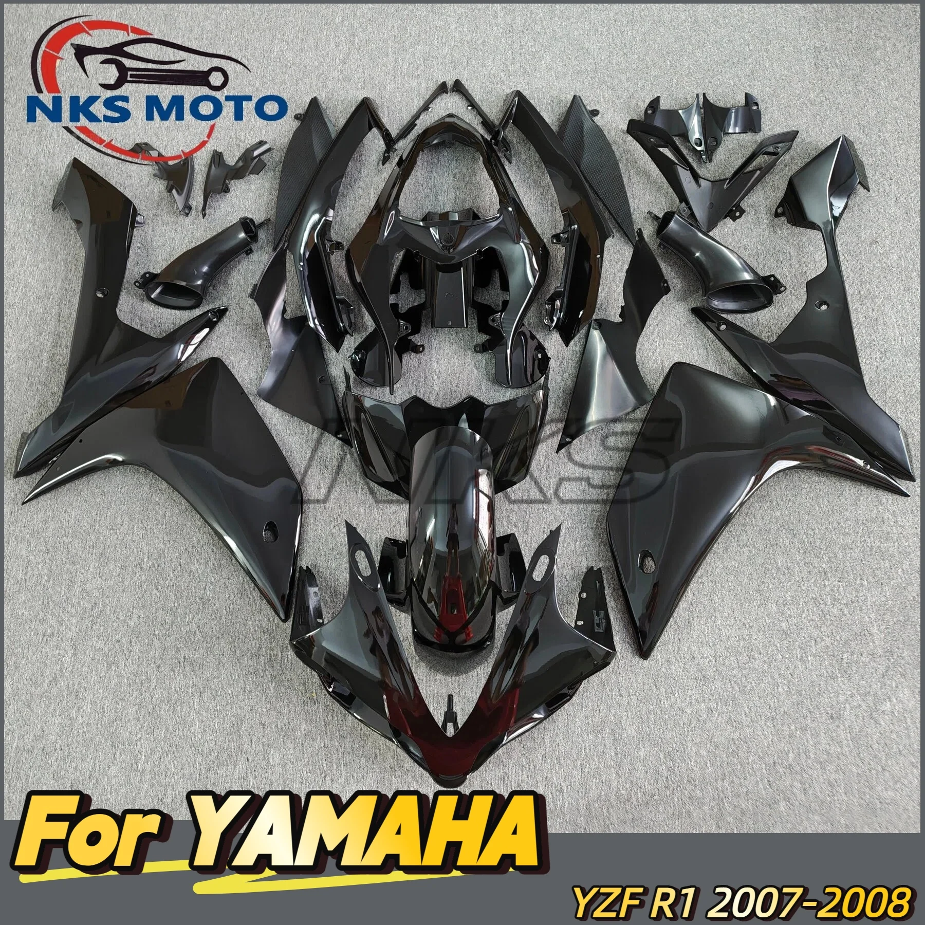 

Carbon Painted Full Fairing Set For YAMAHA YZFR1 2007 2008 yzf-r1 07-08 New Motorcycle Fairings Bodywork Kit