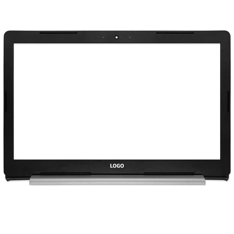 New For Dell Inspiron 15 5000 5570 5575 Laptop LCD Back Cover/Front Bezel/Palmrest/Hinges/Bottom Case silvery Top Housing Shell