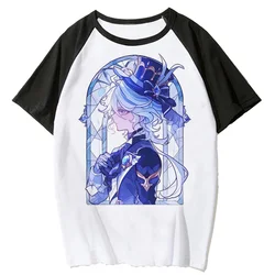 Genshin Impact t-shirts women streetwear Japanese graphic t shirt girl graphic comic clothing