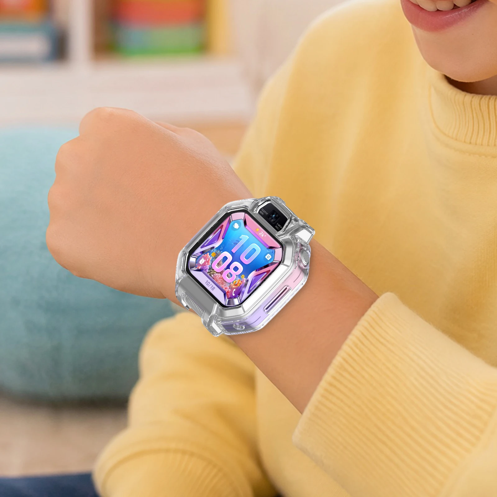 For Huawei Watch Kids X1/Watch Kids X1PRO TPU Electroplated Covers Anti-Scratch Smartwatch Cases for Smartwatches Accessories