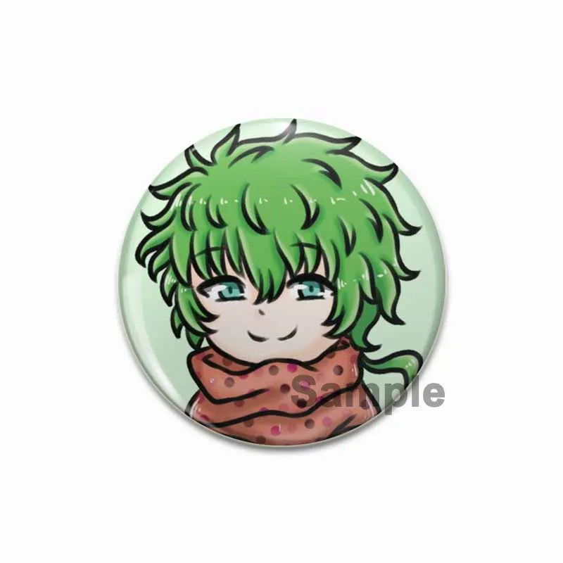 Yttd Midori with Gun Idk Sara Kinda Sus Catboy To Soft Button Pins HD Print Badge Brooches for Backpack Clothes Accessory Gifts