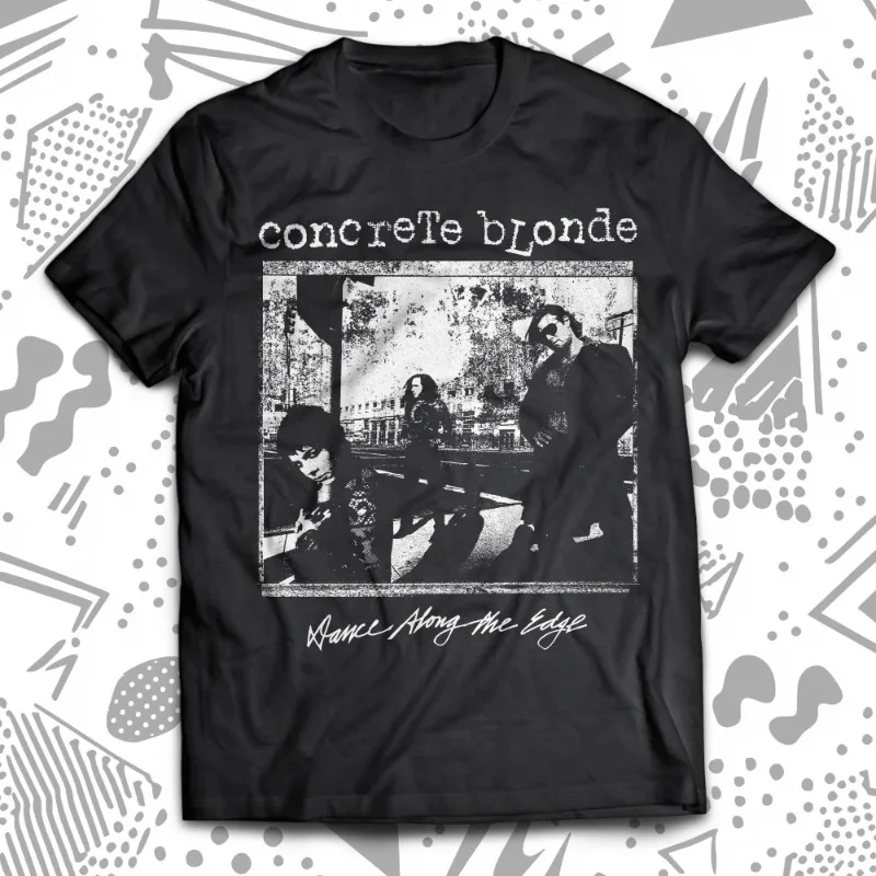 Concrete Blonde 80s Goth T-Shirt, Post-Punk, Bauhaus, Siouxsie, Sisters of Mercy, The Cure, Joy Division, Echo & The Bunnymen