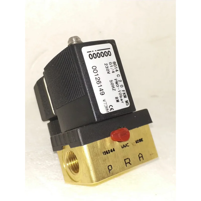 1 ชิ้นสําหรับวาล์วขดลวดแม่เหล็กไฟฟ้า 6014 C 2.0 00126149 00125349 เครื่องอัดอากาศ 6014