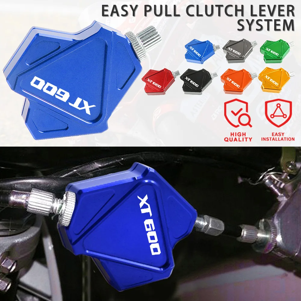 

For YAMAHA XT600 XT 600 E R X Z XT600E XT600R XT600X XT600Z Motorcycle CNC Aluminum Stunt Clutch Lever Easy Pull Cable System