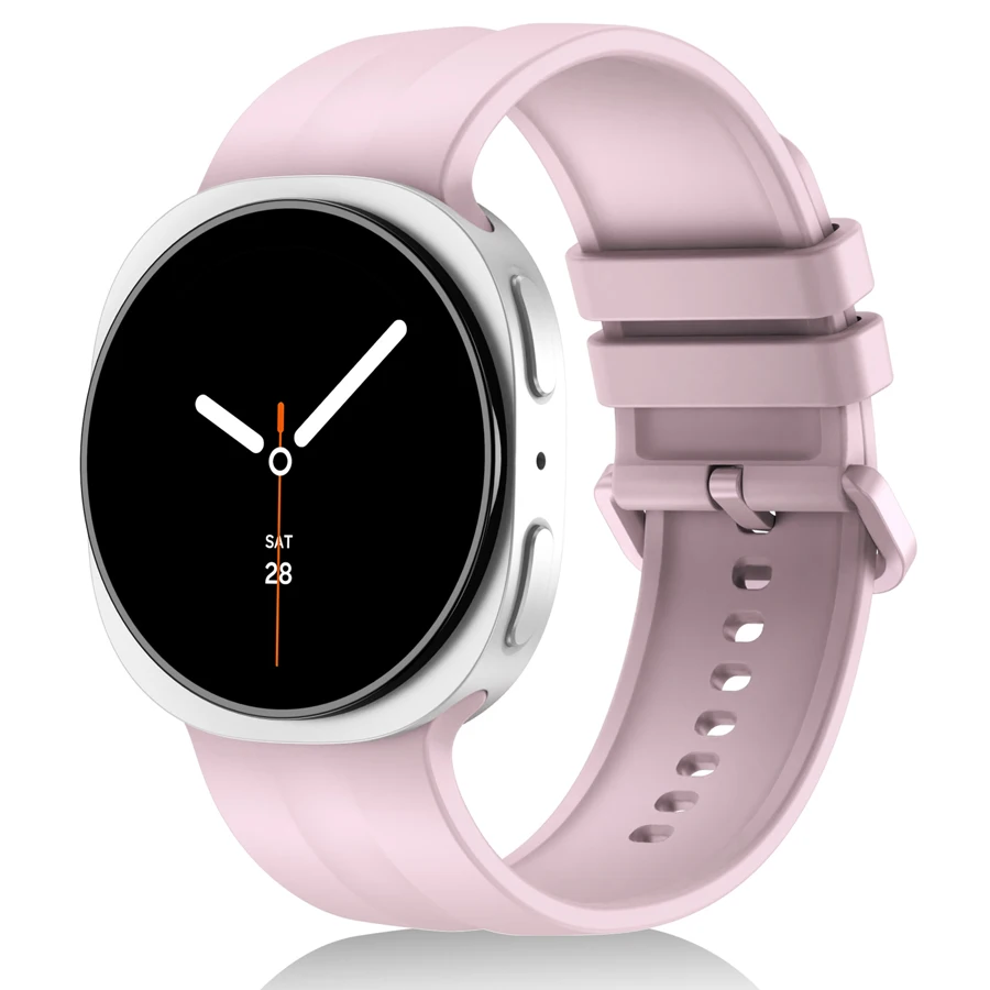 Siliconen Band voor Samsung Galaxy Horloge 9/8 40mm 44mm Band Accessoires Correa Pulseira Armband voor Galaxy Horloge 8 Classic 46mm