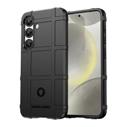 Non-slip Texture Shield Shockproof Phone Case For Samsung Galaxy S25 S24 S23 Plus S22 Ultra S21 FE Soft TPU Silicone Back Cover