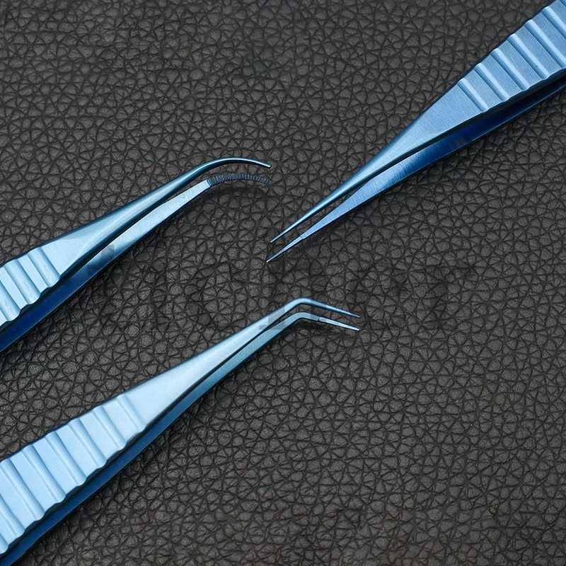 Titanium hair tweezers tweezers fine hair follicles grow hair transplant planting equipment forceps plucking tweezers tool