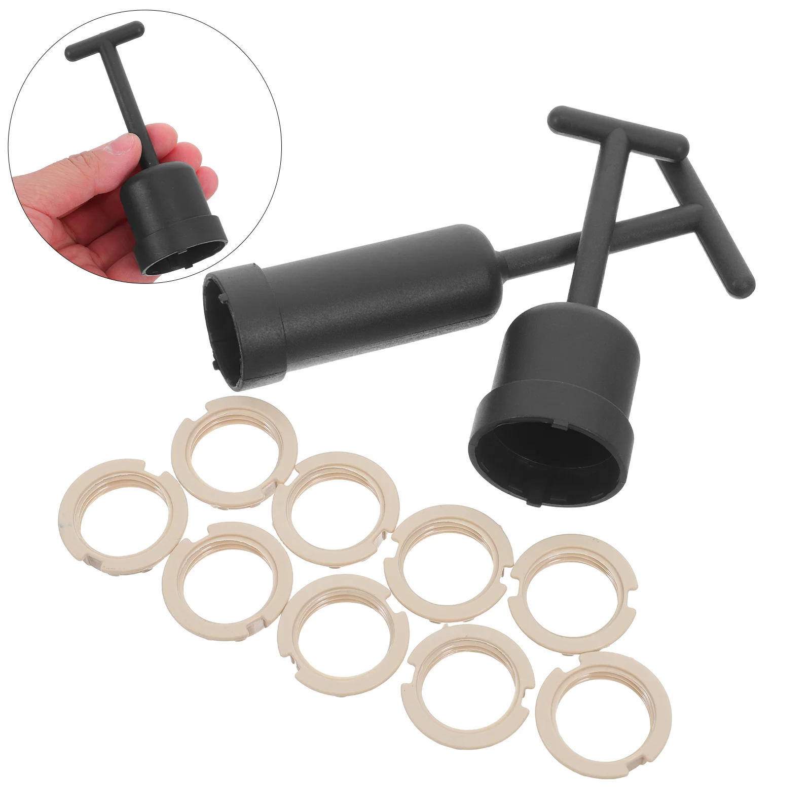 

24pcs G9 Lamp Socket Rings Kit Light Shade Holder Adapter Replacement Tool Durable Socket Ring Fixtures For Residential Office