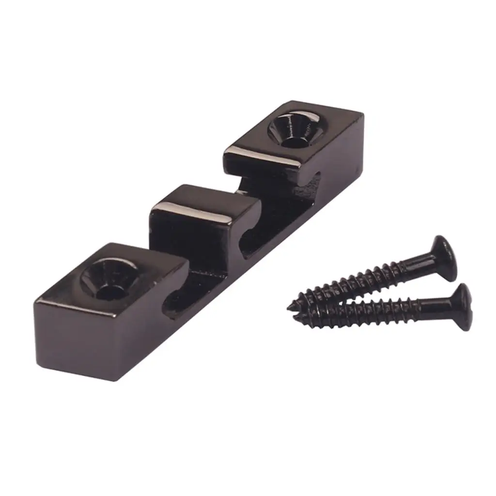 Roller String Retainer Guide Steel Guitar Strings Accessory for 3 String Bass Cigar Box Guitar Parts