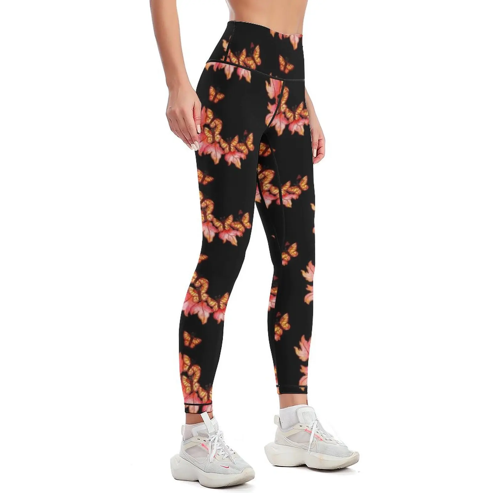 Rosy Maple Moths Leggings workout clothes for sports for gym Womens Leggings