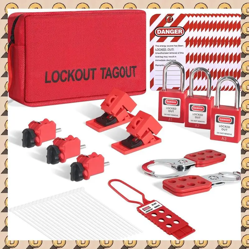 

A003 Lockout Tag Kit Electrical Electrical Lockout Tag Kit Industrial Lockout Tag Kit, Lockout Tag Kit