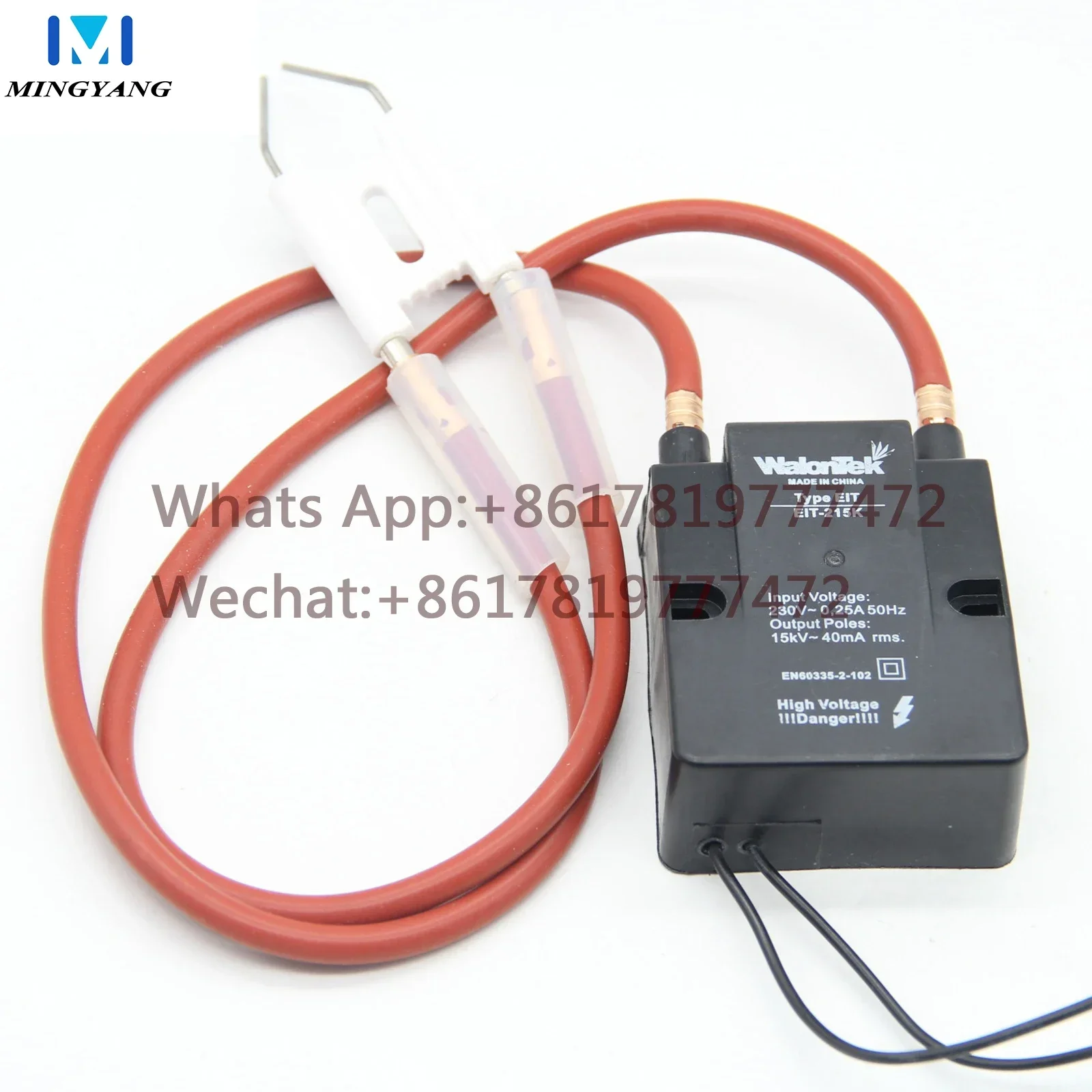 220V High Pressure Voltage Pulse Igniter for Fuel Burner Waste Oil Burner Nozzle Combustion Gas Stove Ignitor