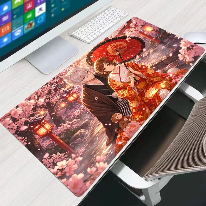 Mouse Pad Kamisama Kiss Anime Desk Mat Large Gaming Pad Non-slip Extended Keyboard Mat Lock Edge Gamer Office E-sports MousePad