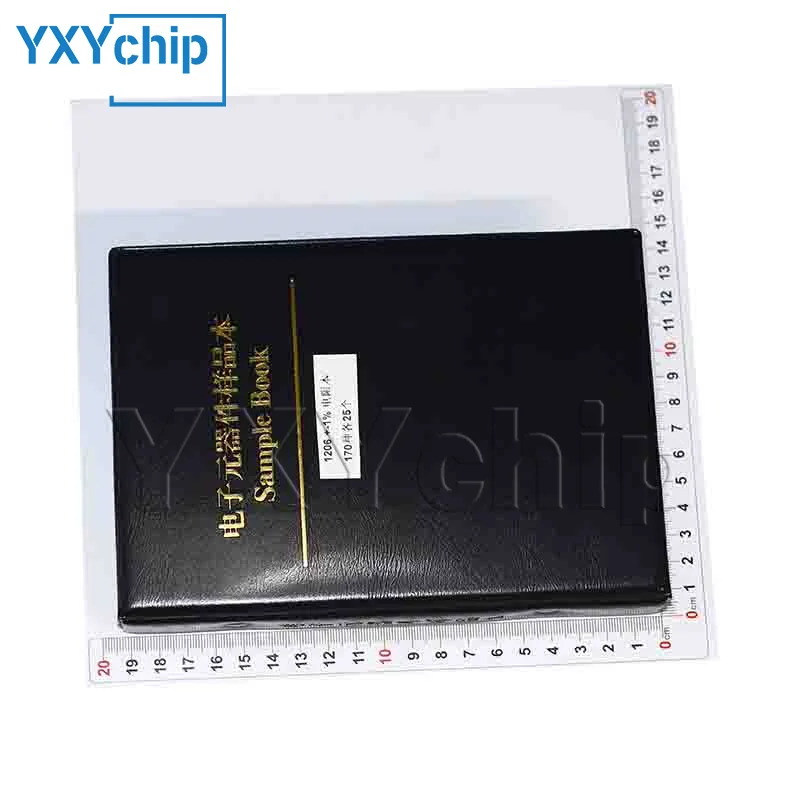 Wire Wound SMD Ceramic Inductor Kit 0201 0402 0603 0805 1008 Inductance Sample Book Stacked Inductor Notebook Assortment Sample