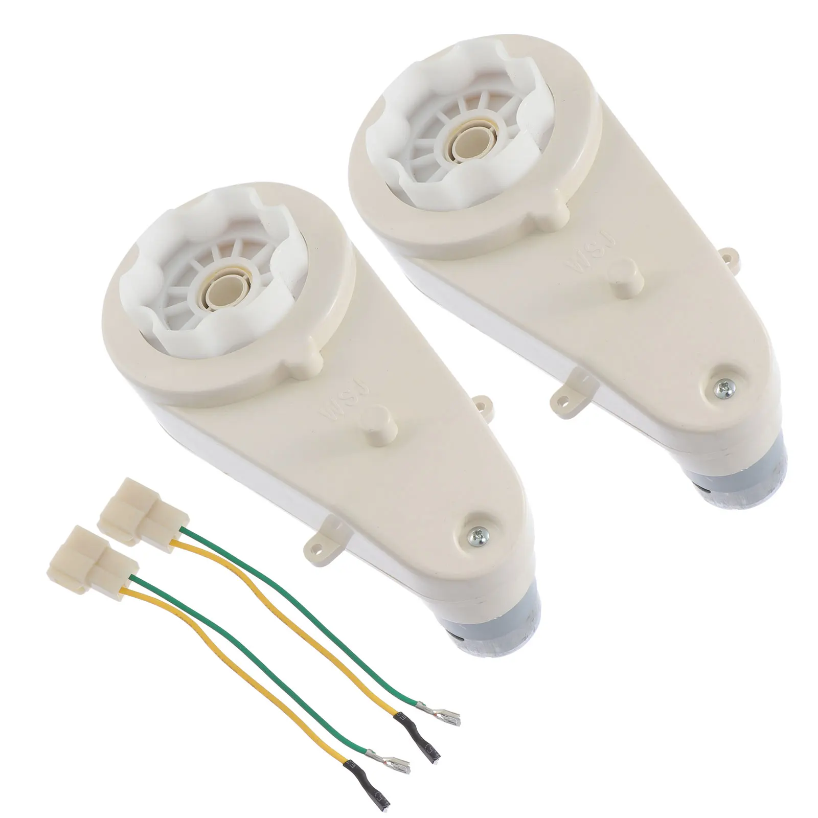 

2 Sets High Strength Motor Gear Box Low Noise Alloy Gear Case For Electric Car Accessories Sturdy Long Lasting Load