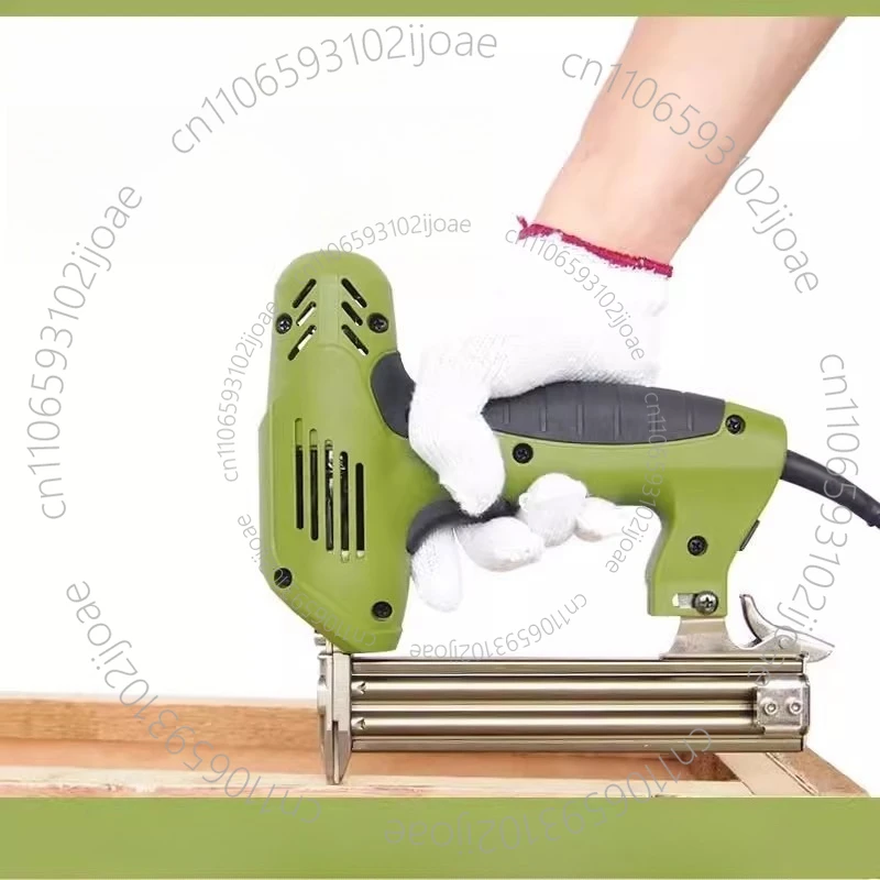 

2 in 1 Brushless Electric Staple Gun 220V Construction Stapler Gun Nail Tacker for DIY Home Owners Upholstery Renovation Tools