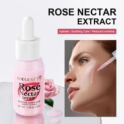 AUQUEST Rose Whitening Serum, Hidratante, Suavização, Brilho, Soro Facial Ácido Hialurônico, Cuidados com a pele