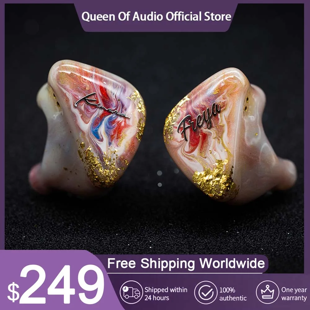 

Kinera Freya 3BA+1DD In Ear Earphones Earbud Hybrid Drive Hand Painted HIFI DJ Monitor Earbuds Music Running Sport Earplug Heads