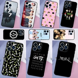 KPOP GOT7 Phone Case For iPhone 16 15 14 Pro Max 11 12 13 Mini XR X XS Max Plus Cover