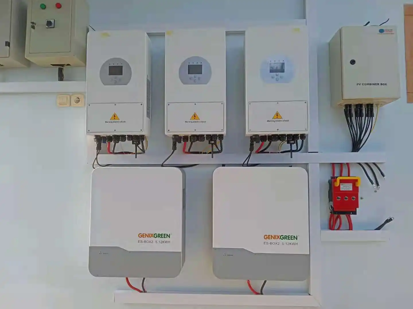 Wall Mounted 5Kwh 10Kwh 20Kwh Storage Lithium Battery Solar Inverter Lifepo4 51.2v 6000 Cycles Generator 5Kwh