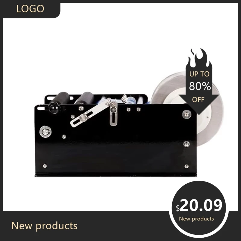 1110 Manuelle Rundblaschen-Etikettiermaschine MT-30 Applikator für Etikettierwerkzeuge für Kunststoff, Glas und