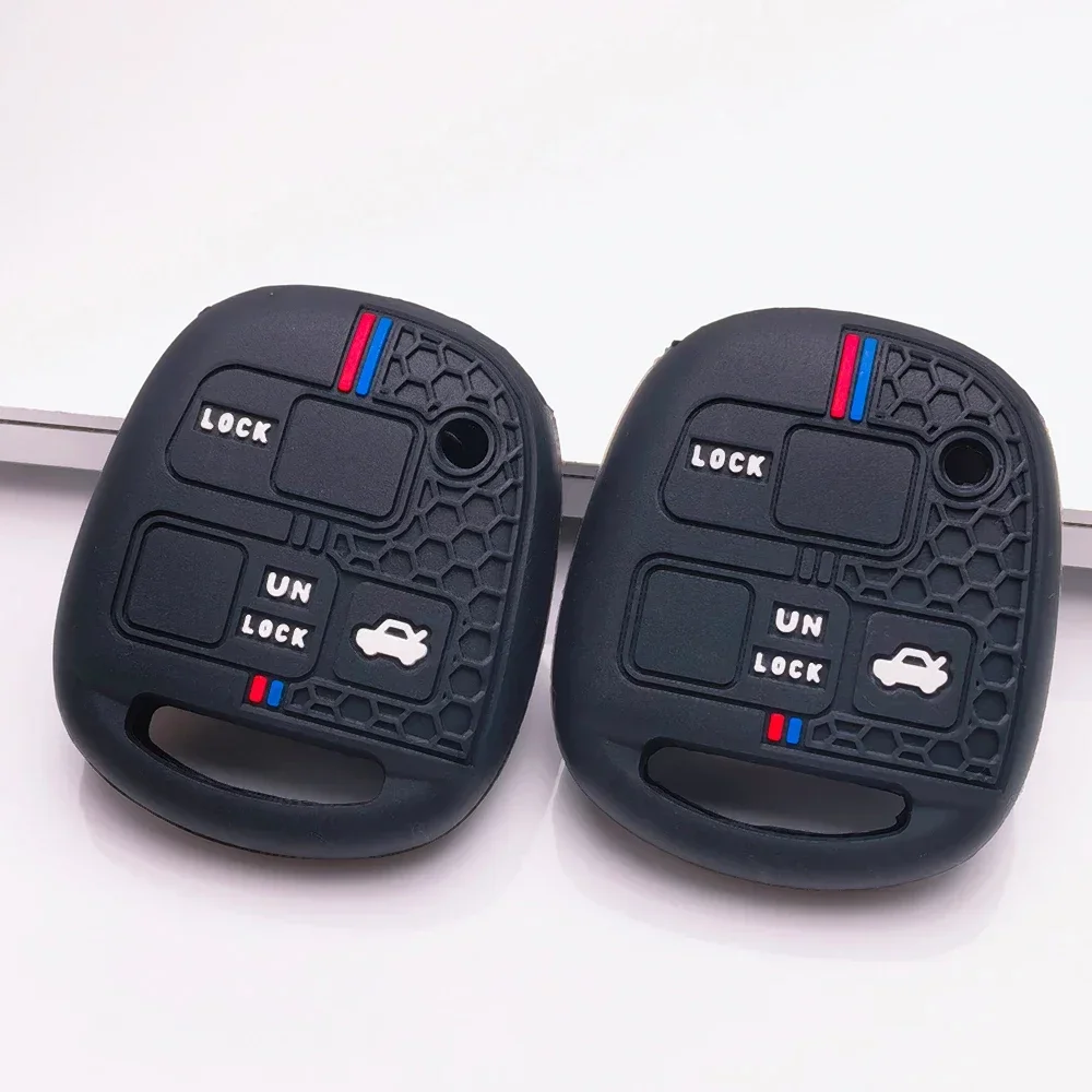 For Toyota Yaris Carina Corolla Avensis Land Cruiser Camry RAV4 Prado Remote Cover Soft Touch