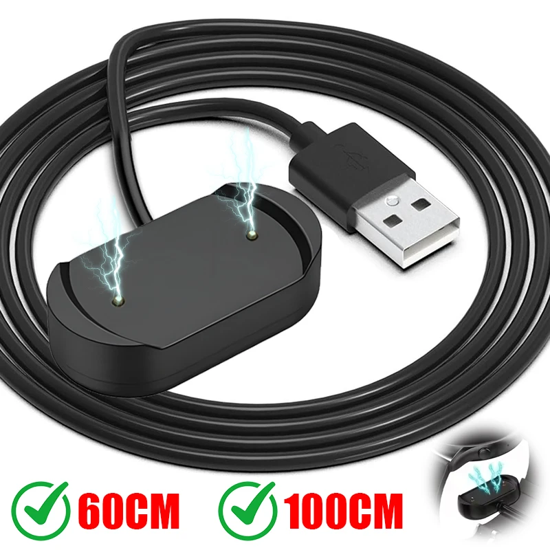 

Портативный магнитный зарядный кабель для часов Amazfit Bip 3/Bip 3 Pro/GTS 4 Mini/Bip U Pro/GTS 2/GTR 2/GTS2 Mini/GTS 2e/T-Rex Pro