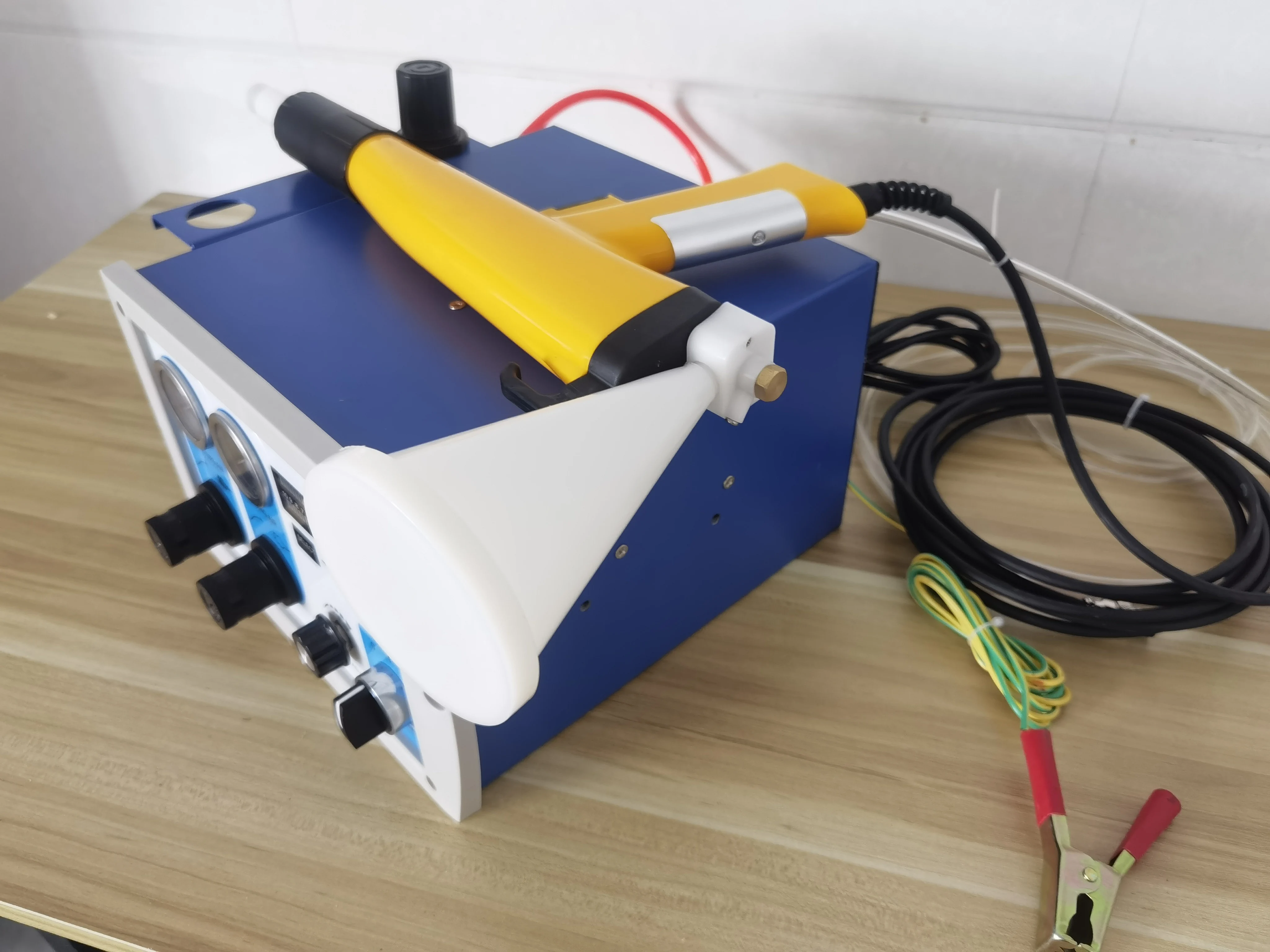 Lab Test Powder Coating Painting Machine Kit With Home Applicable Cup Powder Coating Spray Gun and 601 Painting Unit