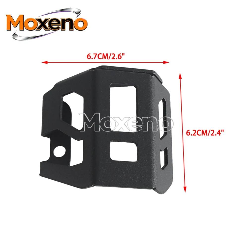 Motorcycle Aluminum Brake Fluid Reservoir Cap Black Anodized Finish Maintain Brake Fluid Stability For Yamaha Tracer 9 GT 2025