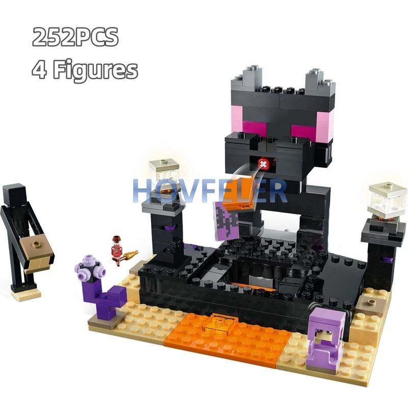 The Dog  Lodge Houses World Building Blocks  Foxs Rabbit Creepers Mine Alpacas Pandas Classical Model Bricks Sets Kids Kit