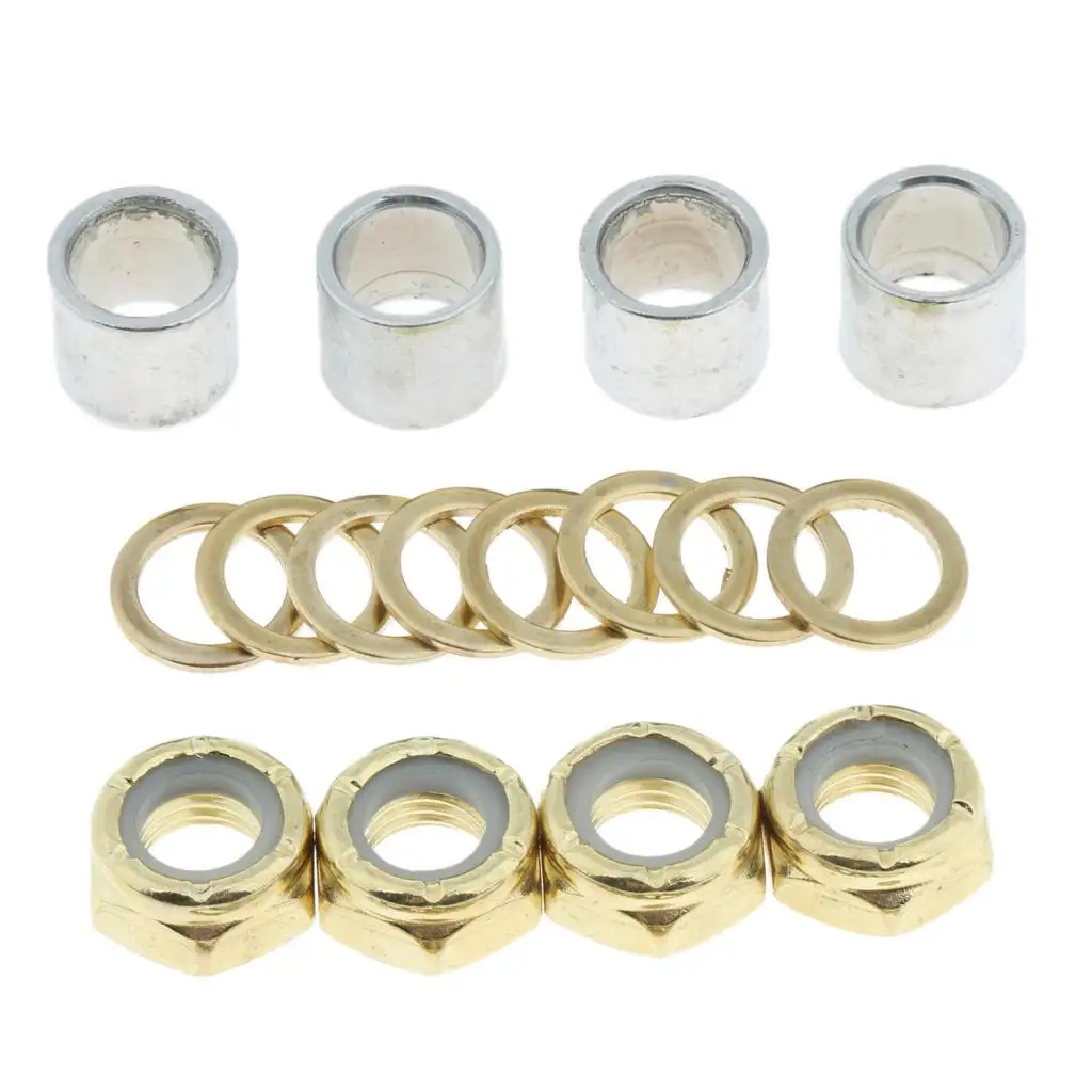 Skateboard Truck Lager Spacers Sluitringen en moeren voor Scooter Inline Skate