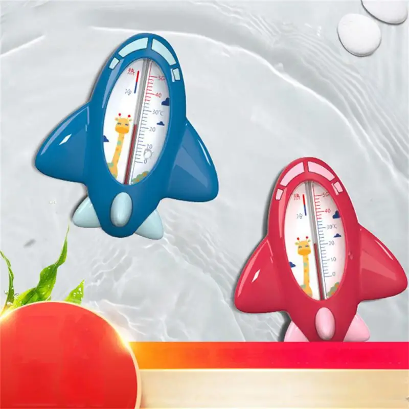 Water Thermometers Rocket Floating Baby Safe Newborn Shower Products Bath Toys Creative Scientific Bathroom Products