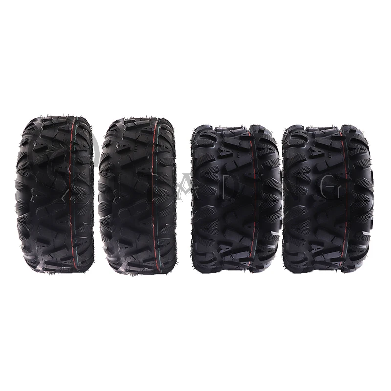 

1 Set/4Pc 8 inch Off-road Vacuum Tyre Front 19x7-8 Rear 18x9.50-8 Tubeless Tire For ATV Go Kart UTV Buggy Golf Cart Quad Bike