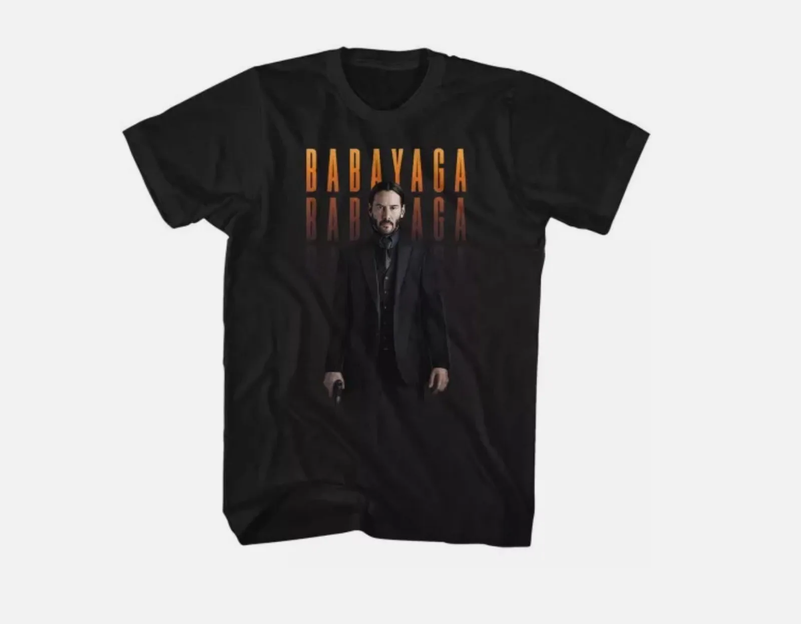 جون ويك بابا ياجا تي شيرت أسود