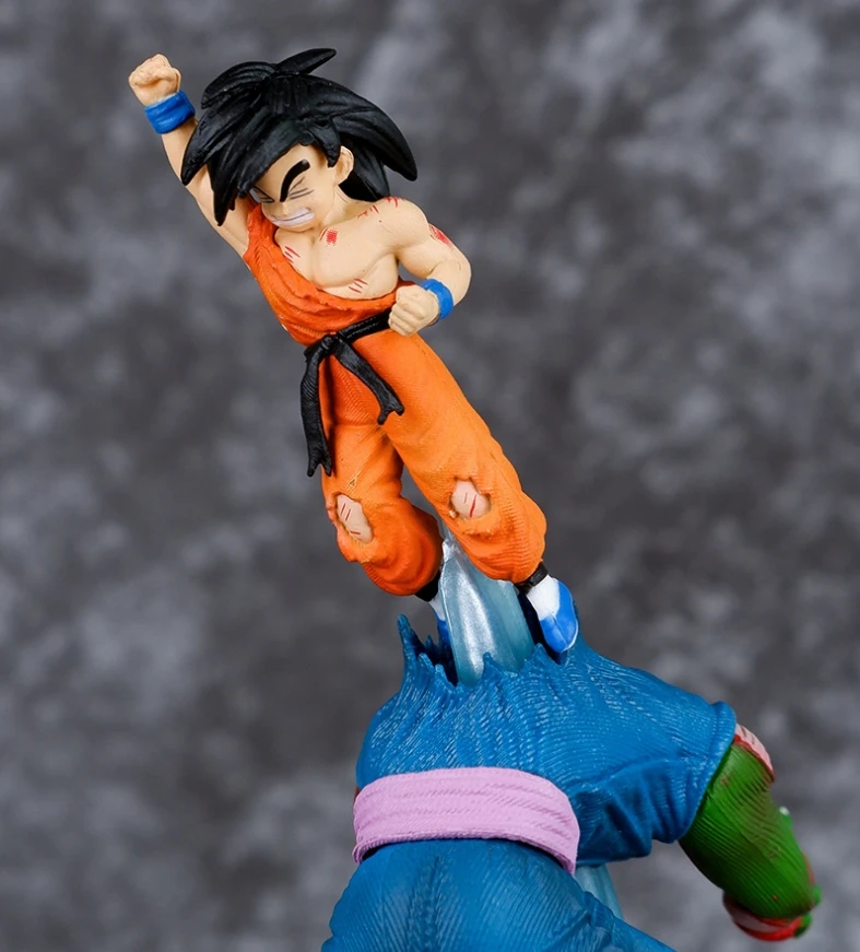 20cm Dragon Ball Z Piccolo Vs Son Goku Luminable Action Figurines Anime Figures Earth Penetrating Wave Collection Model Doll Toy