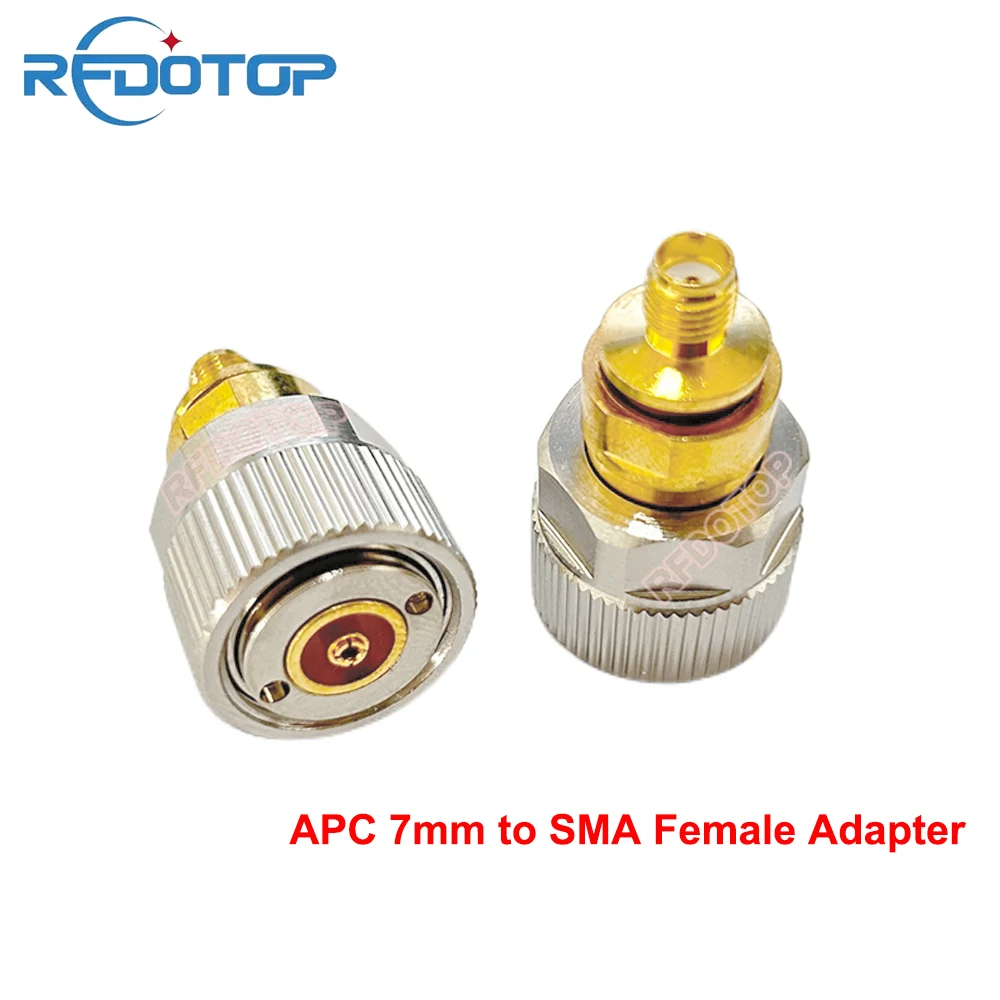 

1PCS APC7 APC-7 to SMA Female Jack Connector for Network Analyzer Calibration High Frequency Test SMA-K to APC7 RF Coax Adapter