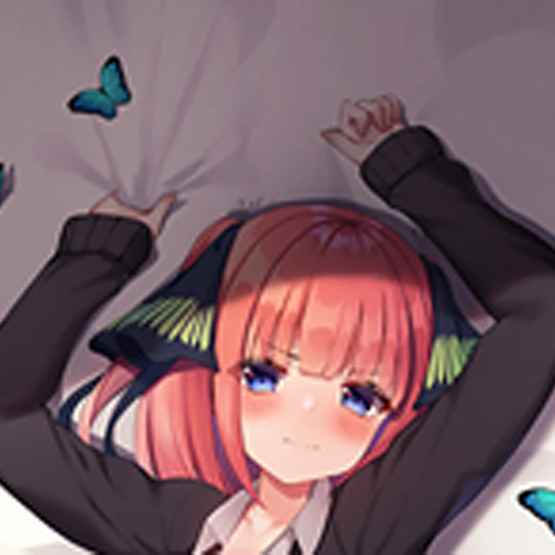 New Pattern Anime Nakano Nino Dakimakura Hugging Body Pillow Cover Case double-sided printing‌