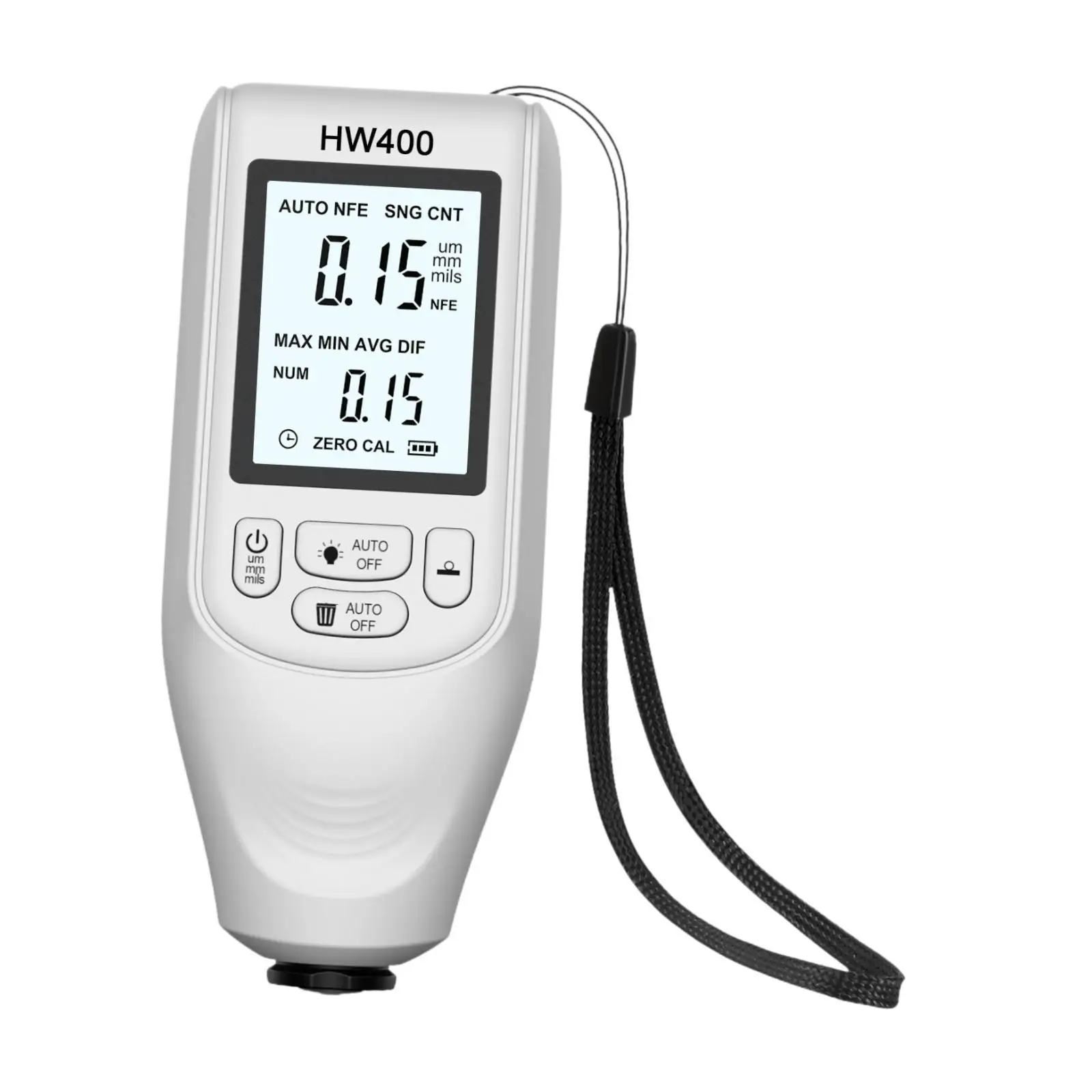 두께 게이지, 도장소 제조용 철 및 알루미늄 본체 도장 두께 측정기