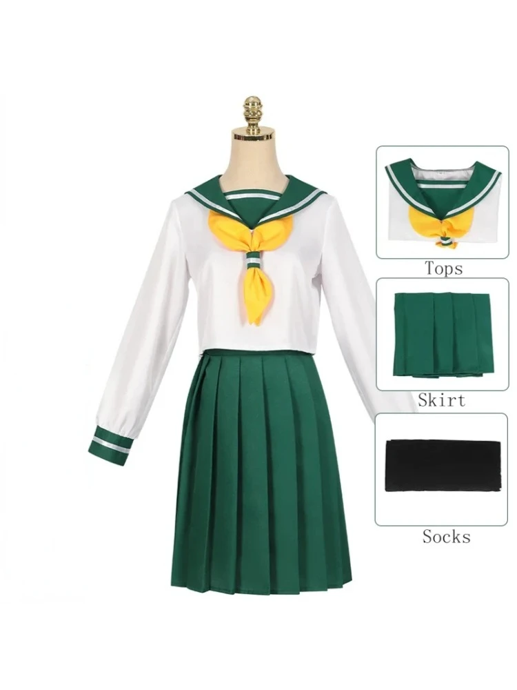 Sprudelt über magische Mädchen Cosplay Hiirag Utena Cosplay Kostüm Anime JK Seemann Schuluniform Halloween Party für Frauen