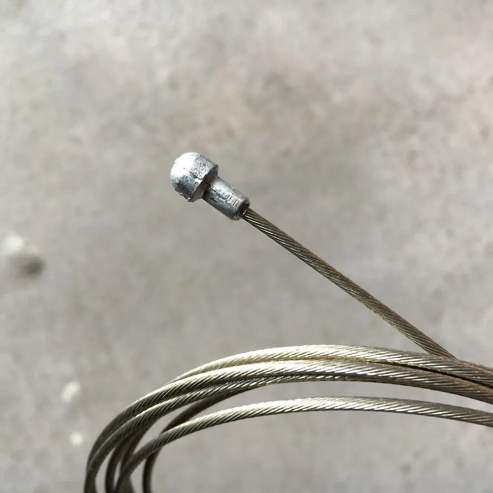 

Трос и корпус тормозной системы для велосипеда, синие, с прочным металлическим сердечником, надежная работа, совместимы с большинством дорожных и складных велосипедов.