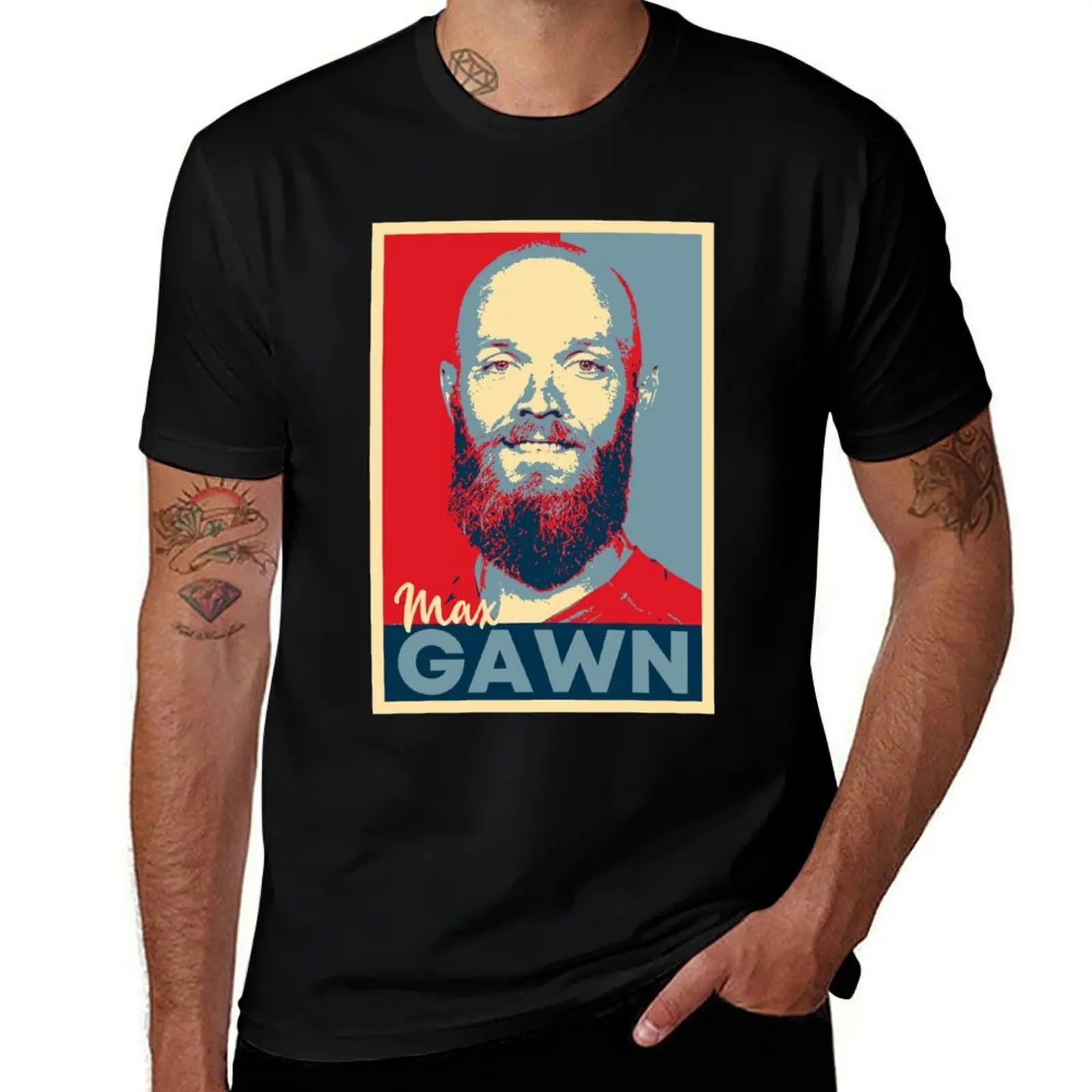 T-shirt Max Gawn Hope, t-shirt utilitaire décontracté pour le travail