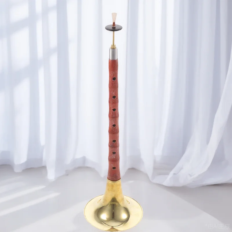 

1Set Rosewood Suona Beginner C Key Professional Suona Instrument Lightweight Portable Ethnic Wind Instrument for Practice