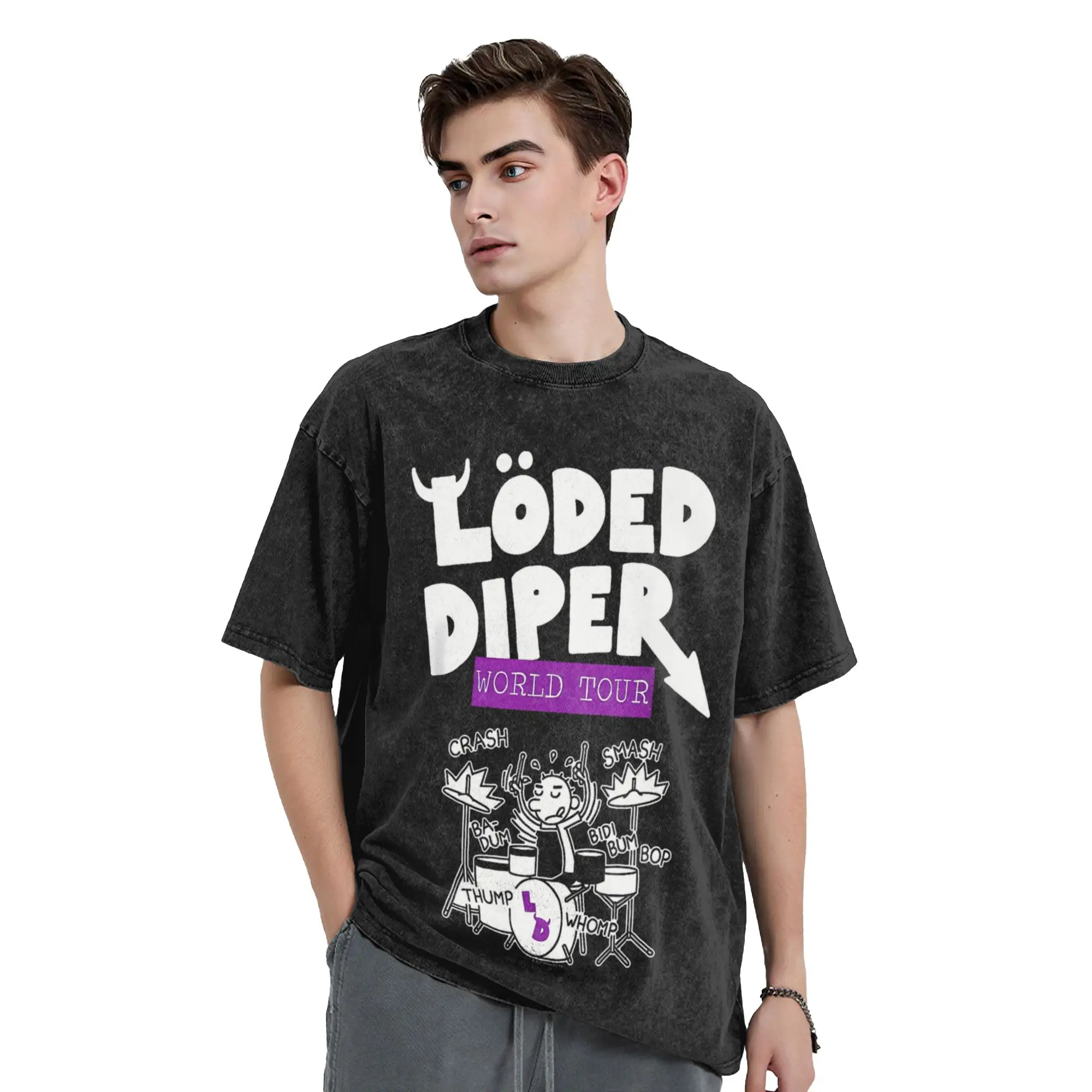 Diary Of A Wimpy Kid Lodeds T Shirt Men's  100% Cotton Vintage T-Shirts Crewneck  Tees Short Sleeve Clothes Gift Idea
