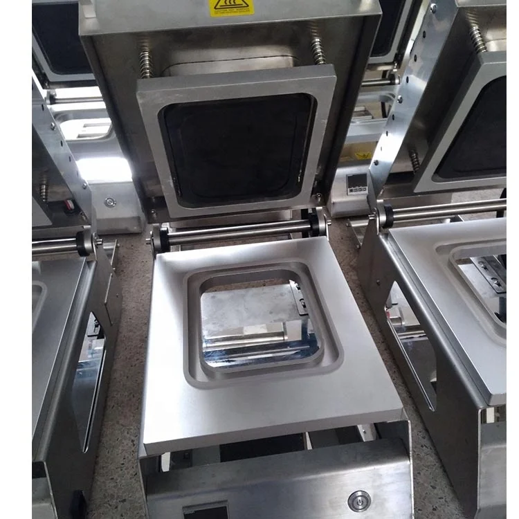 Commercial food tray sealer machine semi automatic sealing machine mini sealing machine