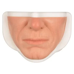 Silicone Lower Face Injection Training Model Mannequins Makeup Face for Micro-Plastic for Cosmetologists and Medical Students